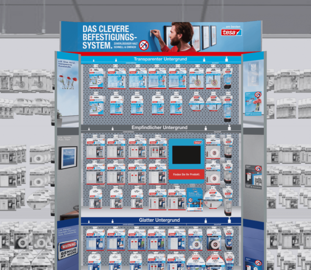 POSM optimisation research and testing using the virtual shelf